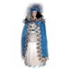 Потешный промысел / Porcelain souvenir doll "Lady in mantilla and ball turban, early 19th century"