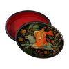 Палех / Palekh / Box "Gray wolf", master Lukina