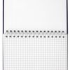 BRAUBERG  / Notebook "Monophonic", 80 sheets A5 (147x207 mm), comb, hard cardboard, cage