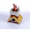 Toy Christmas tree "House with feet of Santa Claus" 370-1