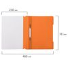 Reliure plastique DURABLE (Allemagne), A4, 150/180 microns, orange