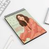 ArtFox / A set of sketchbook with black sheets + white pencil A5 "Shine brighter than the stars"