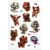 Sticker gel "Dog", reusable, embossed foil, 10x15 cm, INLANDIA