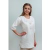 Шуйская строчевышивальная фабрика / Women's blouse, linen