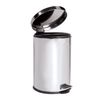 ЛАЙМА / Waste bin (urn) with a pedal "Classic", 20 l, mirror, stainless steel, with a removable inner bucket