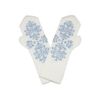 MITTENS for women with beaded embroidery