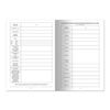 Child's medical card (Form 026/u-2000), A4 (198 x278 mm), 16 sheets, STAFF, universal