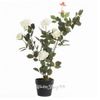 Kaemingk / Kunstblume im Topf Schneeweiße Rose Merril 80 cm