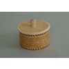 Box with birch bark patterns