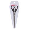 Kéo "Cơ bản" của NHÂN VIÊN, 180 mm, màu đen, vỏ PVC với móc treo euro