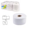 ЛЮБАША / LIMA / Toilet paper UNIVERSAL (T2) 1-layer, color gray, SET of 12 rolls of 200 meters
