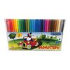 Markers CENTROPEN, 30 colors, "Penguins", washable, ventilated cap, polibeg