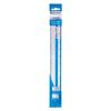 Ruler plastic 30 cm, BRAUBERG, transparent with printing on the case, Euro slot