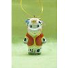 Ярославская майолика / Ёлочная игрушка "Коровка Дуняша"