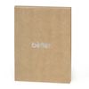 Passport cover BEFLER "Lizard", natural leather, embossed, black
