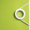 Pasta LEITZ "Active WOW", mecanismo 180 °, polígono, 82 mm, verde