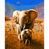 Опт-картина / Pintura por números 40x50 África