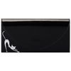 Purse women's BEFLER "Elegant cat", 190х100 mm, genuine leather, magnetic closure, embossed, black