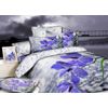 Satin bed linen 3D Orchid