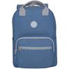 Ba lô GRIZZLY / GRIZZLY dành cho giới trẻ, túi đựng máy tính xách tay, vải denim, 38x27x15 cm