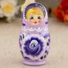 Doll "rose" 3 doll, purple dress
