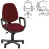 Fauteuil "Comfort GTP", avec accoudoirs, bordeaux