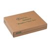The table set BESTAR Hermes of wood, 7-piece, color "red"