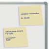 BRAUBERG / Self-adhesive block (stickers) PASTEL, 76x76 mm, 100 sheets, yellow