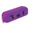 Pencil case-cosmetic bag BRAUBERG, silicone, "Kittens", 20х5х6 cm