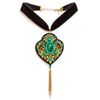 Pendant "Malachite Tale"