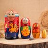 Сималенд / Matryoshka "Chicken Ryaba", 5 dolls