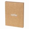 Clip BEFLER "Grade", natural leather, embossed, 120х86 mm, black