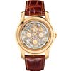 Cuervo y Sobrinos / Swiss mechanical gold wrist watch Robusto 2824.9Z.BS