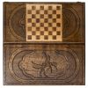 GamesDealer / Backgammon carved "Spider", Mirzoyan