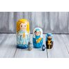 Лаврово / Matryoshka 5 件，圣诞节 - 纪念品
