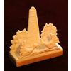 Тобольская фабрика художественных косторезных изделий / Tobolsk factory of art bone-carving products / Business card holder "Glukhari"