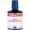 EDDING / Edding / Refill ink, permanent, dropper bottle, 100 ml Blue