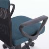 Armchair BRABIX "Jet MG-315", with armrests, gray-blue