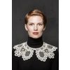 Снежинка / Snowflake / Round lace collar with daisies