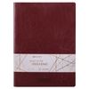 BRAUBERG / Quaderno 60 l. in una linea copertina in similpelle liscia, cuciture, B5 (179x250mm), BORDEAUX, VIVA / 2 pz.