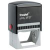- How to stamp, impression size is 60x40 mm, blue, TRODAT 4927, pillow included