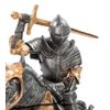 Figurine cast "Knight on horseback"