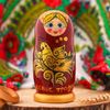Doll "Khokhloma bird" 5 dolls