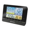 Meteorological station BRESSER MeteoTrend Colour, temperature sensor, hygrometer, clock, alarm clock, black