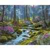ВанГогВоМне / VanGogVoMne / Paint by number "River moss" 40x50 cm