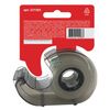 Adhesive tape 19 mm x 10 m dispenser (toned grey), BRAUBERG