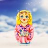 Doll "angel pink" 3 dolls