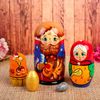 Нескучные игры / Matryoshka "Chicken Ryaba" 5in1