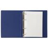 BRAUBERG / Notebook sobre anéis A5 (180x220 mm), 80 sh., Tampa em PVC, gaiola, azul / 4 unid.