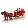 Table composition 'Festive carriage', polystone, 21 cm, LEMAX